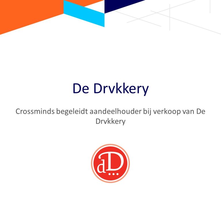 Bedrijfsovername begeleiding De Drvkkery