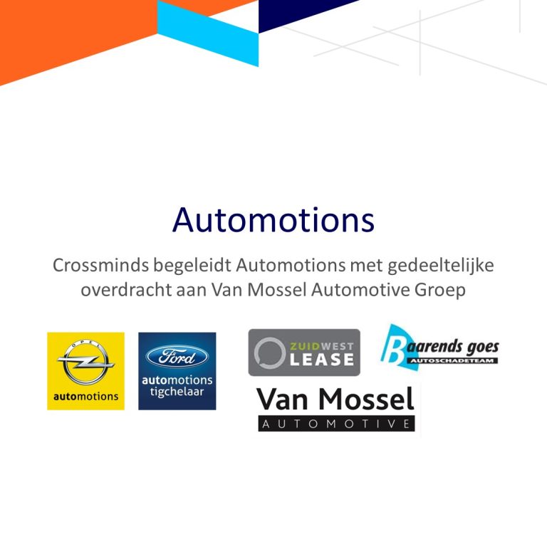 Bedrijfsovername begeleiding Automation
