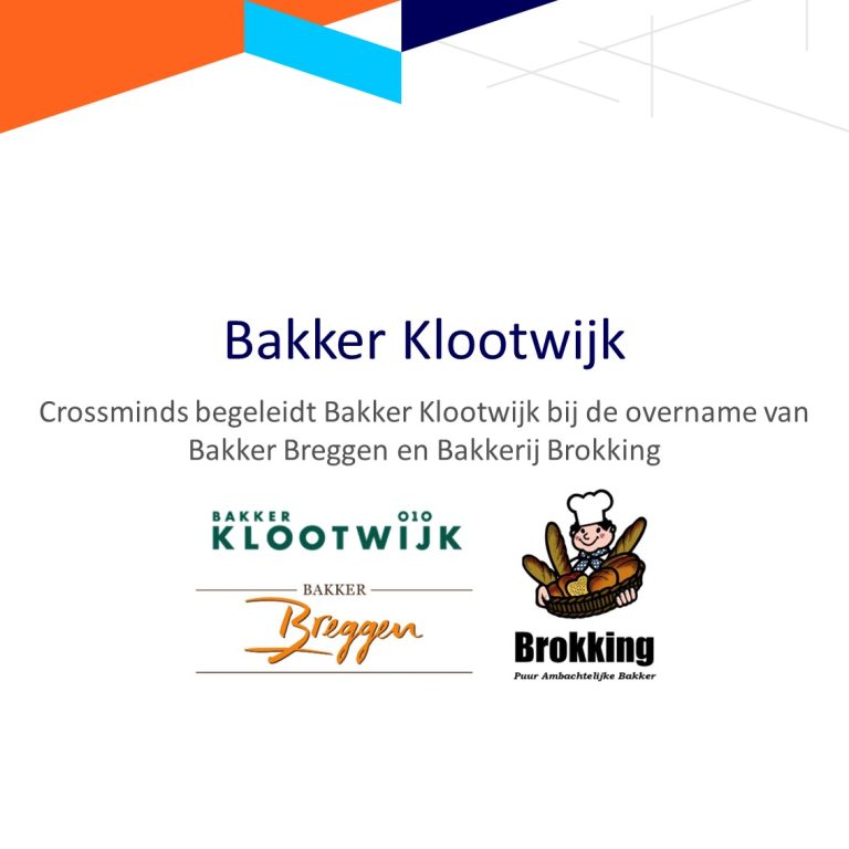 Bedrijfsovername begeleiding Bakker Klootwijk