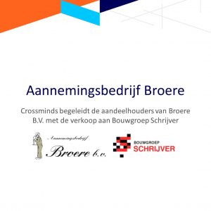 Bedrijfsovername begeleiding Broere B.V.