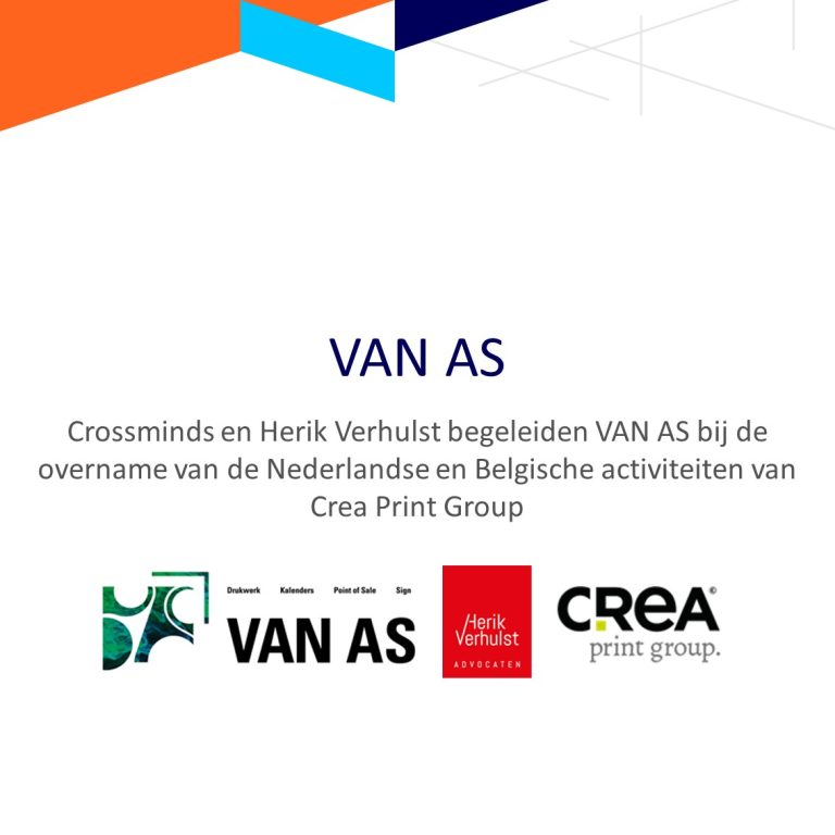 Bedrijfsovername begeleiding VAN AS