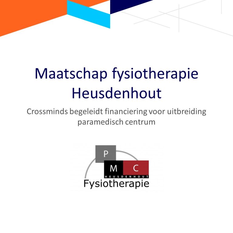 Bedrijfsovername begeleiding maatschap fysiotherapie Heusdenhout