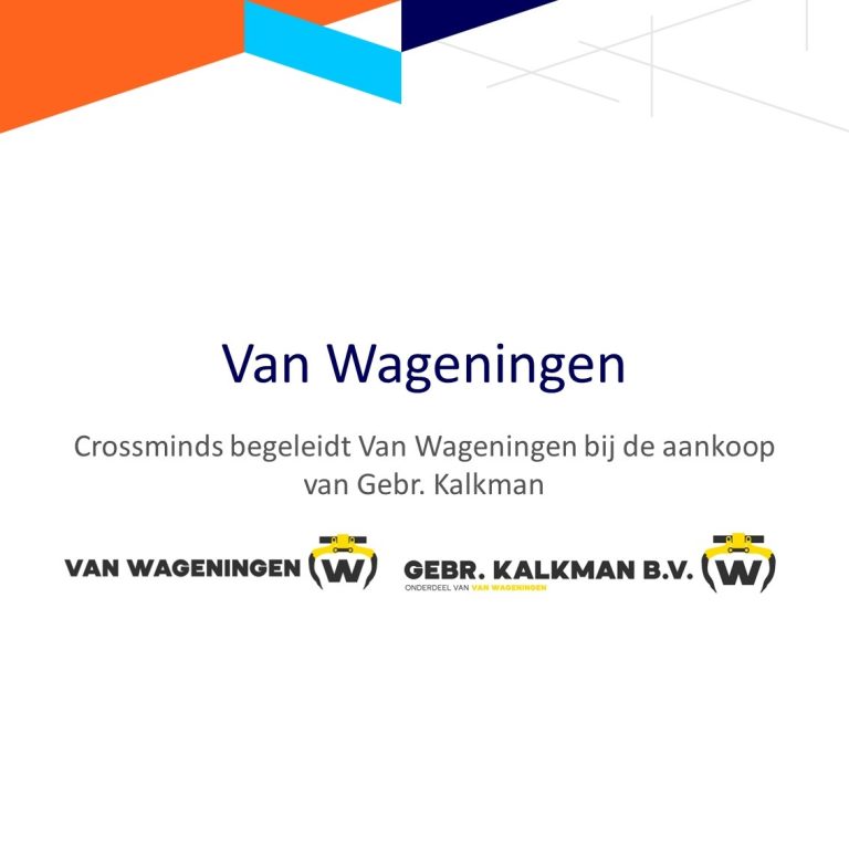 Van Wageningen gebr. kalkman